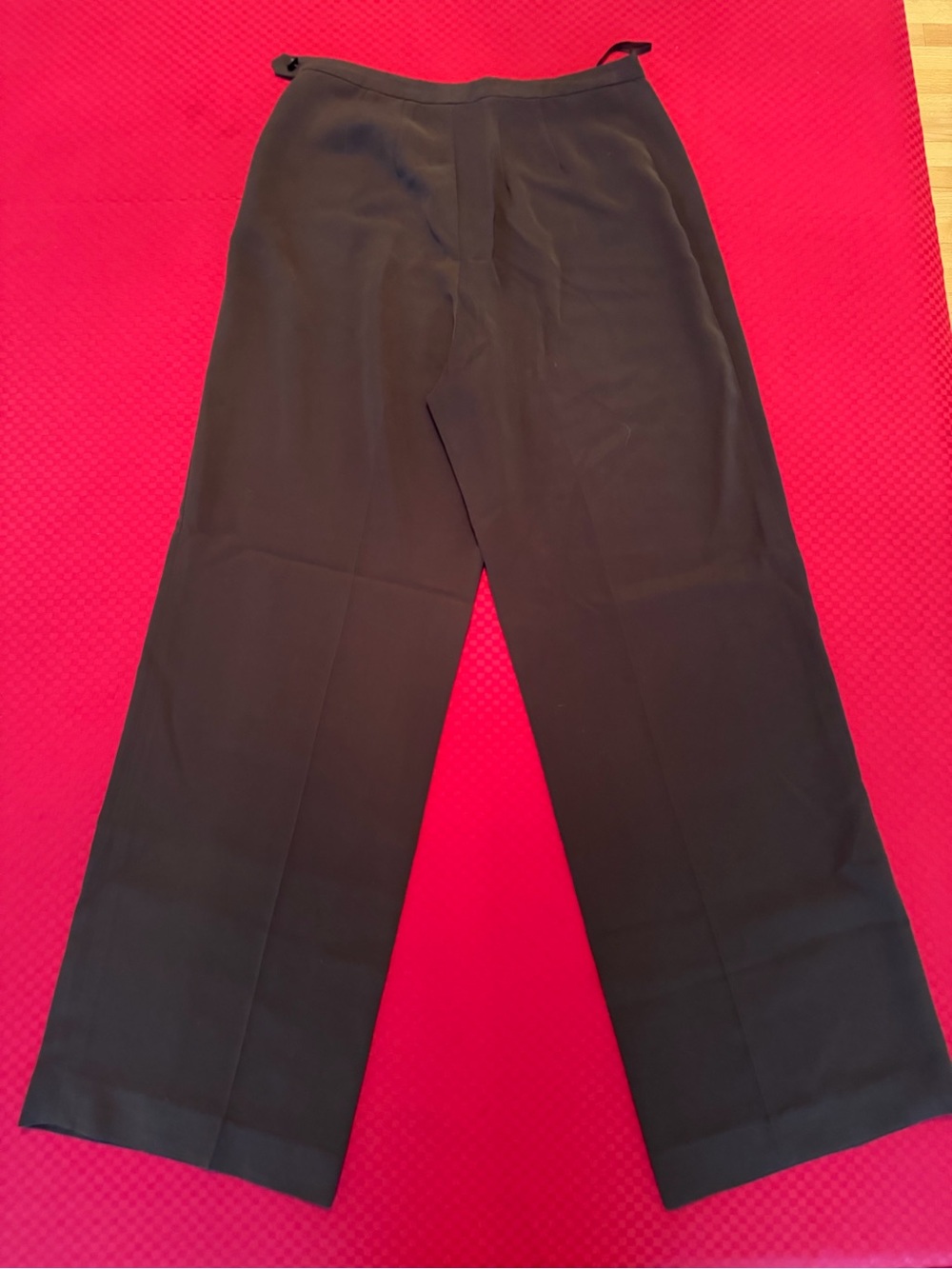 Eddie Bauer Black Wide-Leg Trousers
